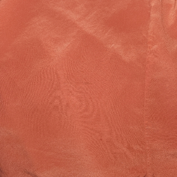 Orange Madewell Silk Dress Size 4 - Picture 8 of 12